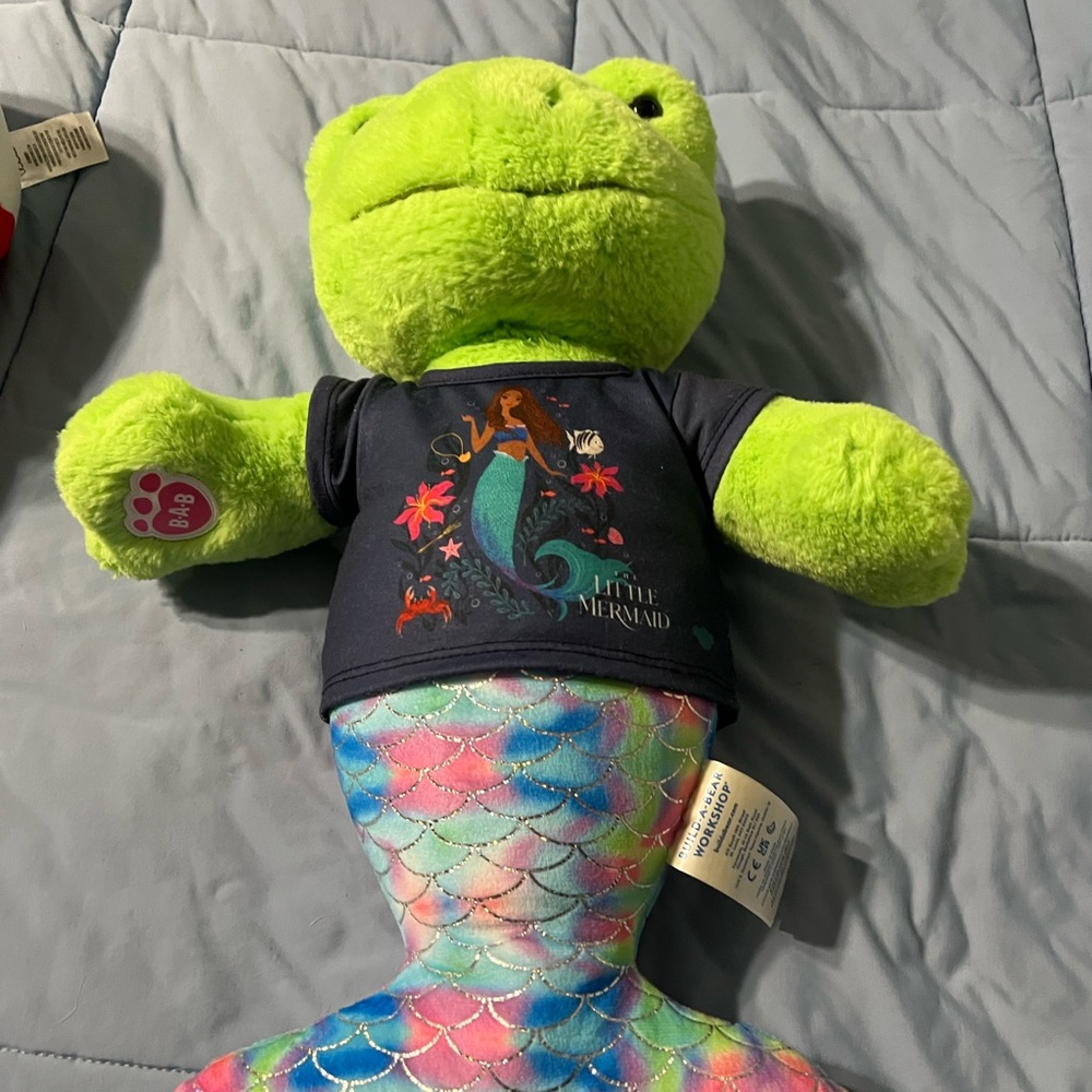 Build-A-Bear Colorful Mermaid Plush